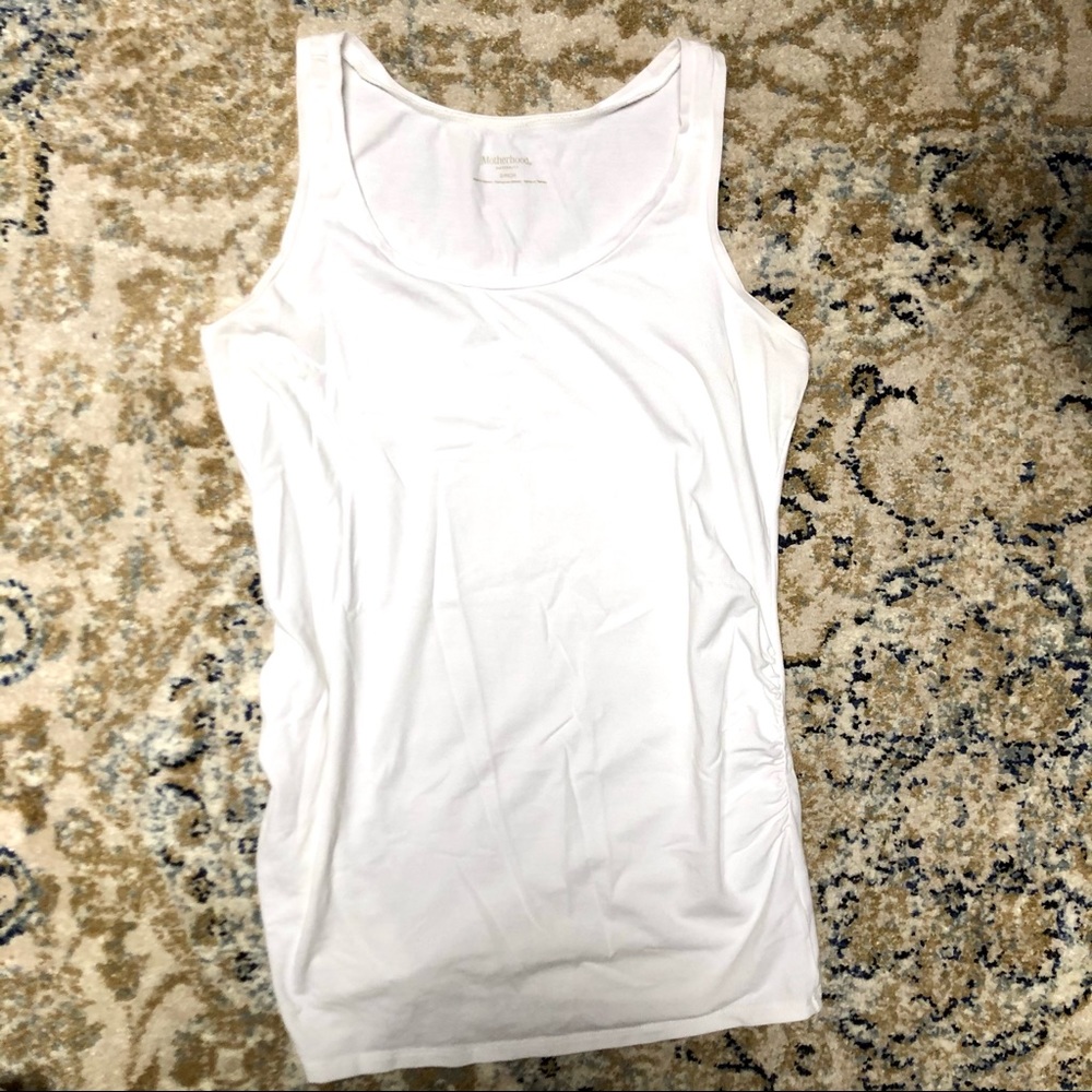 *Bundle* Motherhood Maternity Side Ruched Tanks - Picture 5 of 11